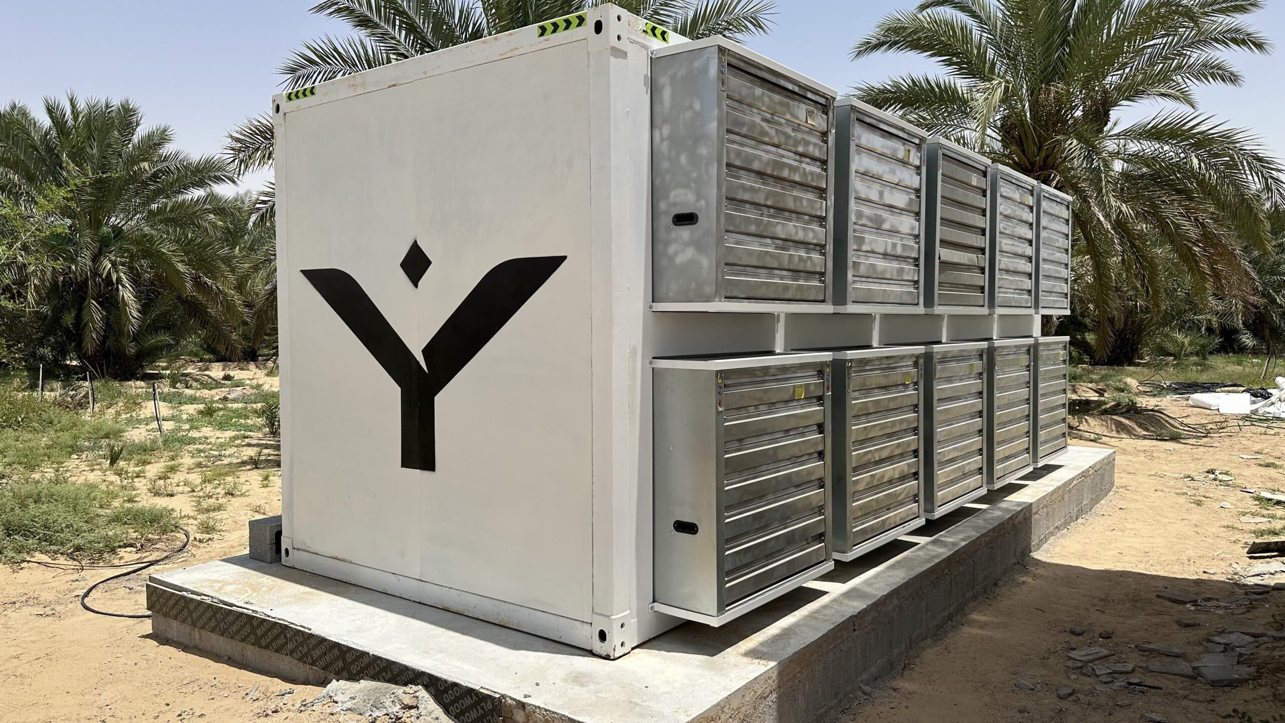 Ymir Mining's Bitcoin mining container to mine bitcoin